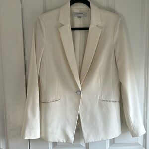 Tahari White Blazer